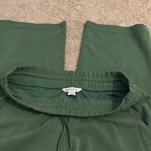 Athleta Green Track Pants